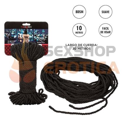 Soga BDSM de 30 metros para atadura erotica